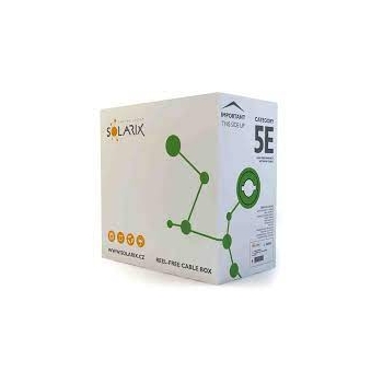 Kabel LAN U/UTP kat.5e Solarix SXKD-5E-UTP-PVC